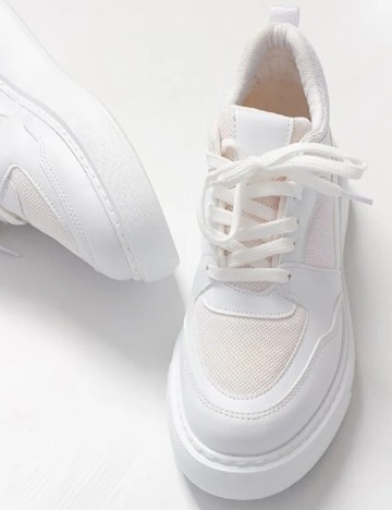 Adidasi Luvishoes, alb