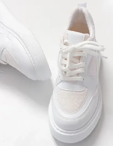 Adidasi Luvishoes, alb