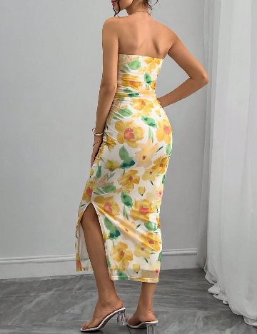 Rochie lunga SHEIN Maternity, mix culori