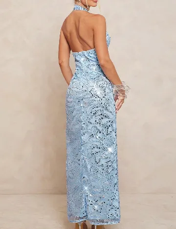 Rochie lunga SHEIN, albastru