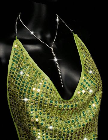 Top SHEIN, verde