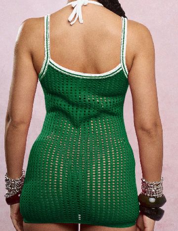 Rochie de plaja SUMWON, verde