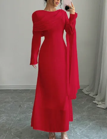Rochie lunga SHEIN, rosu