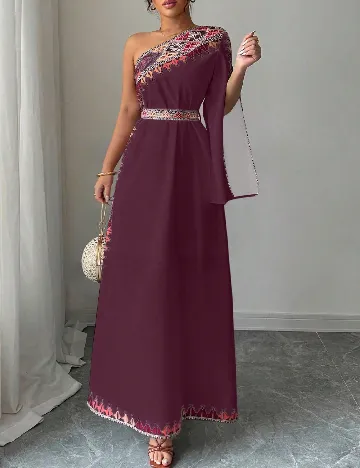 Rochie lunga SHEIN, pruna