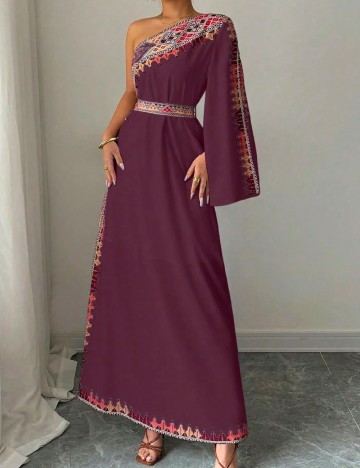Rochie lunga SHEIN, pruna