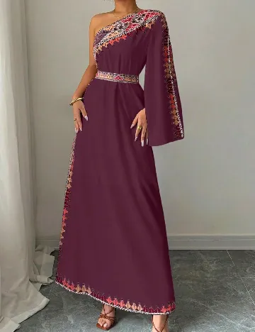 Rochie lunga SHEIN, pruna