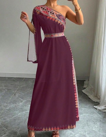 Rochie lunga SHEIN, pruna