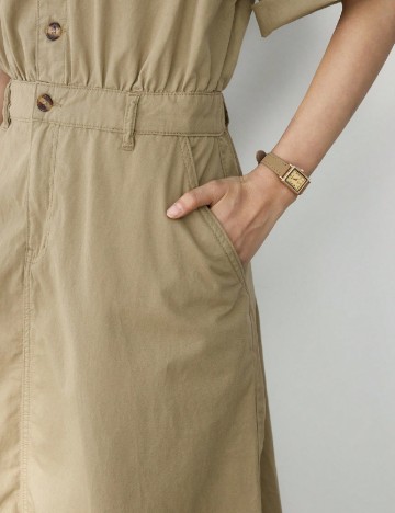 Rochie medie SHEIN, bej