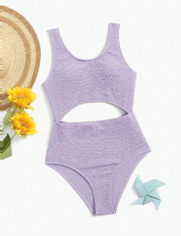 Costum de baie Shein Kids, mov