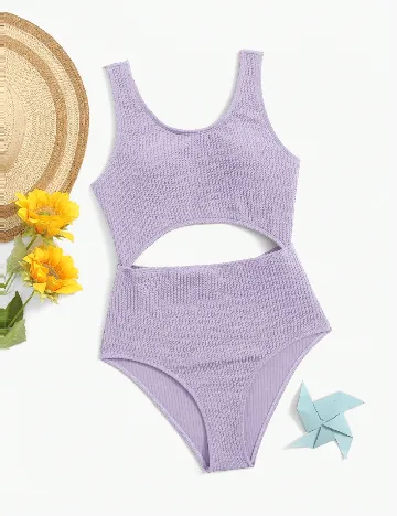Costum de baie Shein Kids, mov