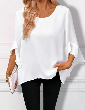 Bluza SHEIN, alb