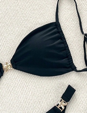 Costum de baie SHEIN, negru