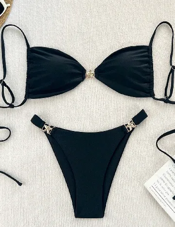 Costum de baie SHEIN, negru