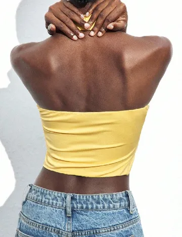 Top SHEIN, galben