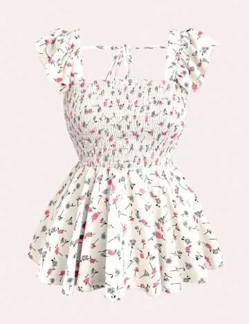 Bluza SHEIN CURVE, alb