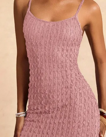 Rochie lunga SHEIN, roz pudra