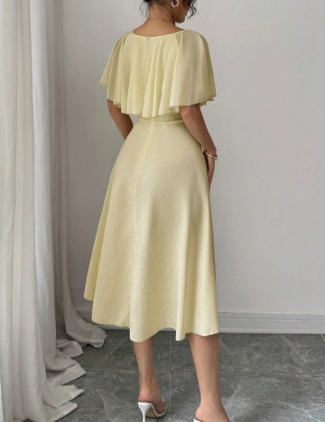 Rochie medie SHEIN, galben