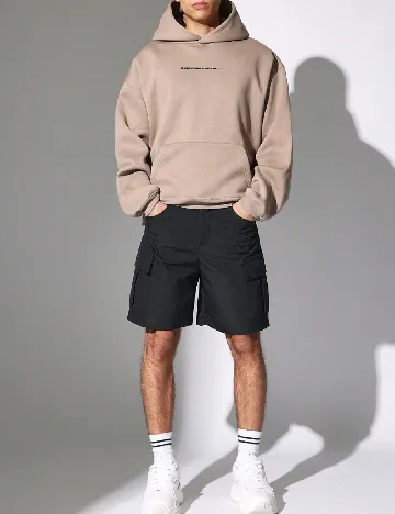 Pantaloni scurti SUMWON, negru