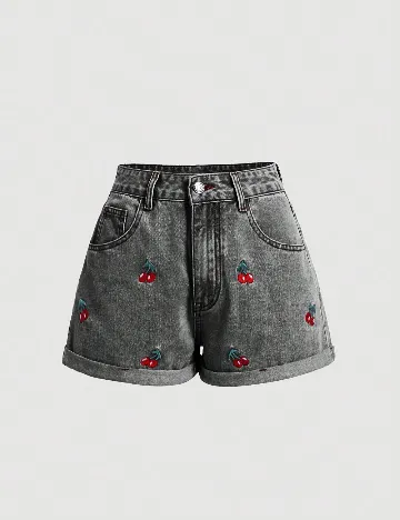 Pantaloni scurti SHEIN, gri