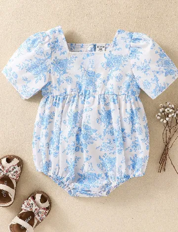 Salopeta Shein Kids, albastru