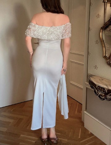 Rochie lunga SHEIN, alb