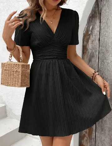 Rochie scurta SHEIN CURVE, negru