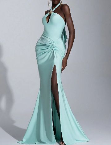 Rochie lunga SHEIN, turcoaz