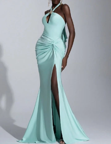 Rochie lunga SHEIN, turcoaz