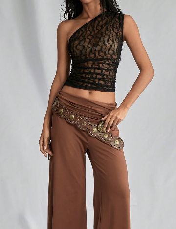 Top SHEIN, negru
