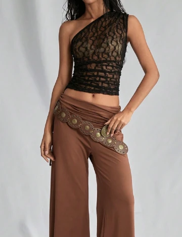 Top SHEIN, negru