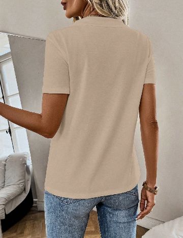 Tricou SHEIN, crem