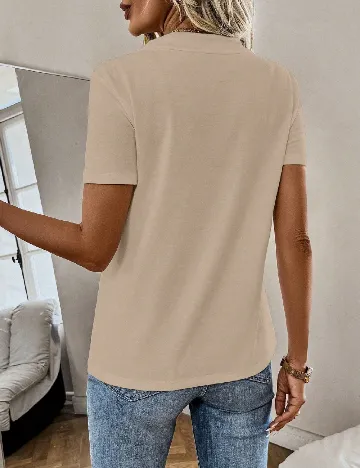 Tricou SHEIN, crem