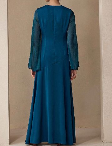 Rochie lunga SHEIN, albastru