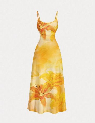 Rochie lunga SHEIN, galben