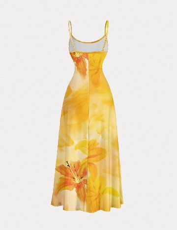 Rochie lunga SHEIN, galben