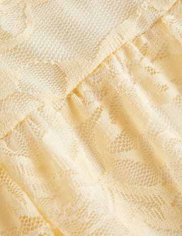 Rochie scurta SHEIN CURVE, galben