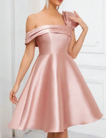 Rochie scurta SHEIN, roz