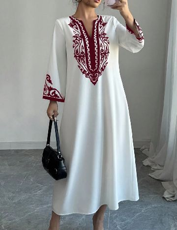 Rochie lunga SHEIN, alb