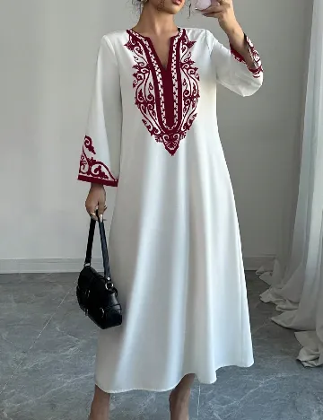 Rochie lunga SHEIN, alb