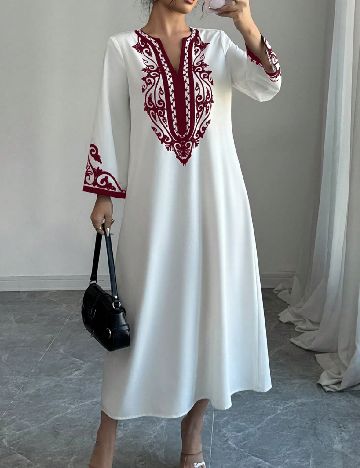 Rochie lunga SHEIN, alb