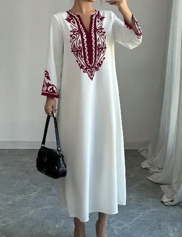 Rochie lunga SHEIN, alb