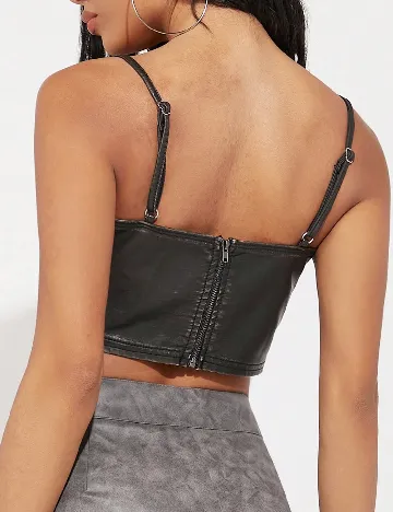 Top SHEIN, negru