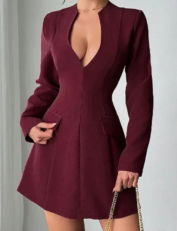 Rochie scurta SHEIN, visiniu