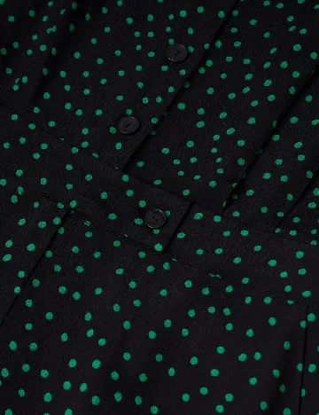 Salopeta Mango Violeta, negru