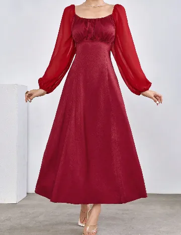 Rochie lunga SHEIN, rosu