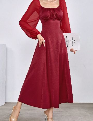 Rochie lunga SHEIN, rosu
