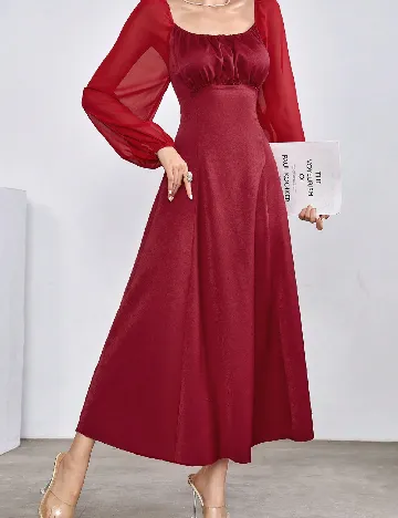 Rochie lunga SHEIN, rosu