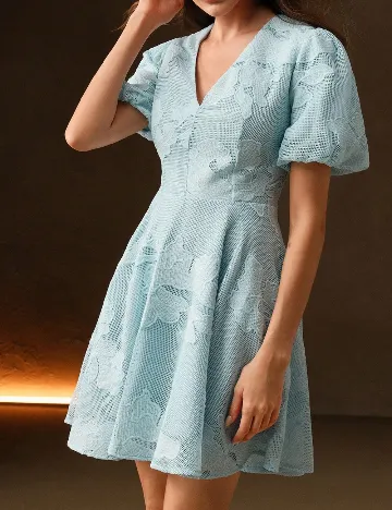 Rochie scurta Anewsta, albastru