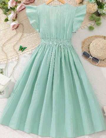 Rochie Shein Kids, verde