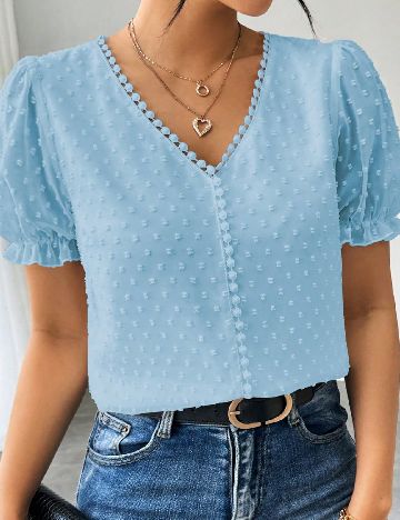 Bluza SHEIN CURVE, bleu